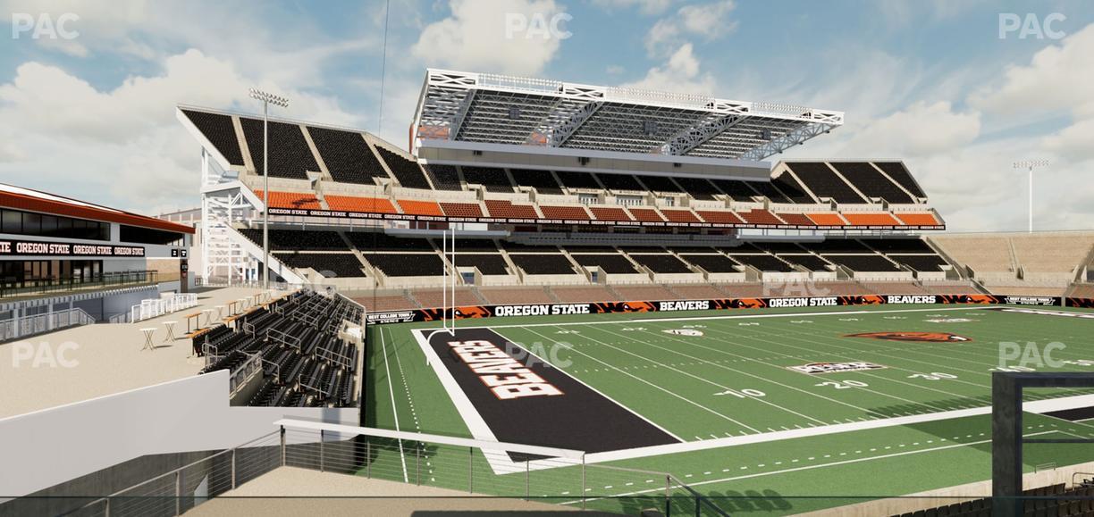 Reser Stadium - Section West Loge 40 Seat View