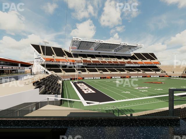 Reser Stadium - Section West Loge 40 Seat View