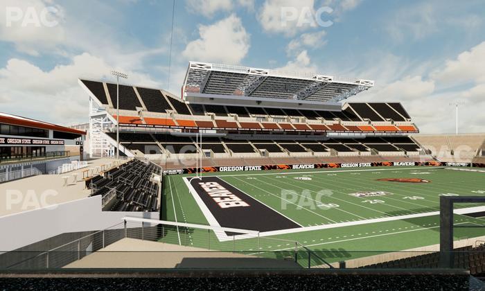 Reser Stadium - Section West Loge 40 Seat View