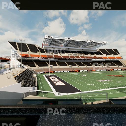 Reser Stadium - Section West Loge 41 Seat View