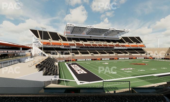 Reser Stadium - Section West Loge 41 Seat View