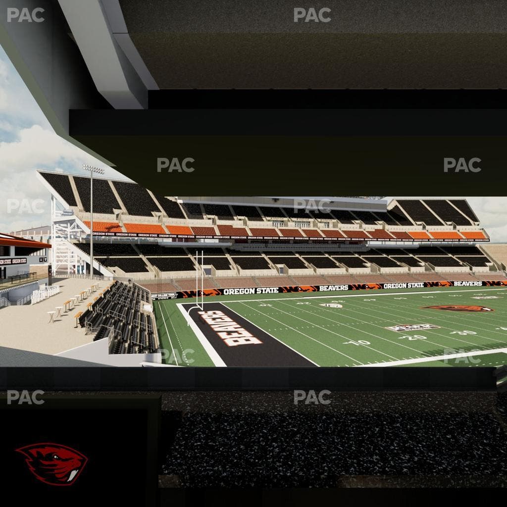 Reser Stadium - Section West Loge 42 Seat View