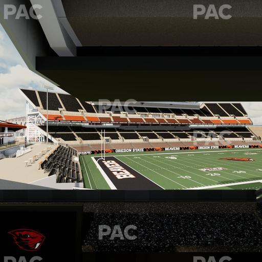 Reser Stadium - Section West Loge 42 Seat View