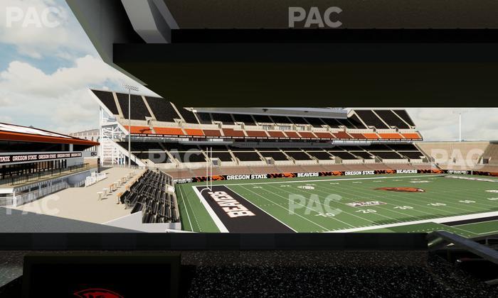 Reser Stadium - Section West Loge 42 Seat View