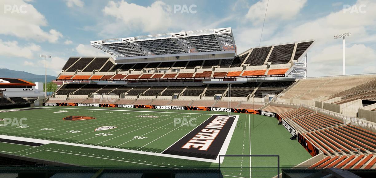 Reser Stadium - Section West Loge 5 Seat View