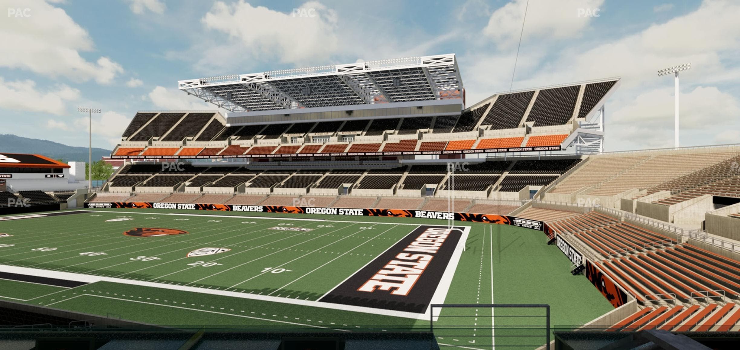 Reser Stadium - Section West Loge 5 Seat View