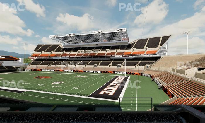 Reser Stadium - Section West Loge 5 Seat View