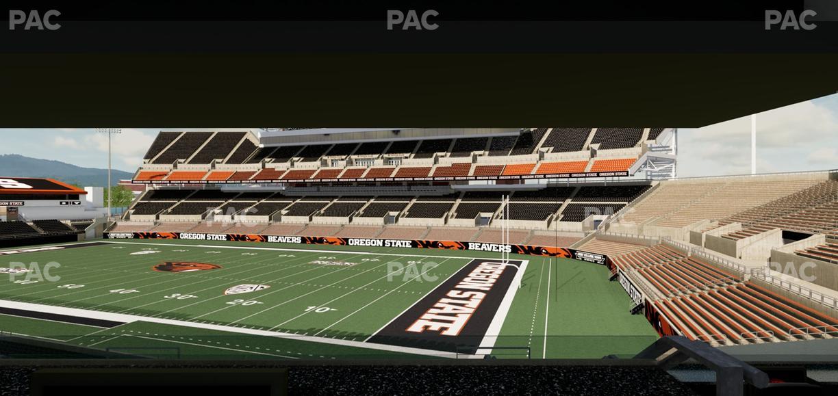 Reser Stadium - Section West Loge 6 Seat View