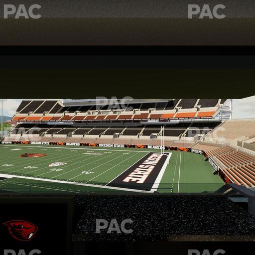 Reser Stadium - Section West Loge 6 Seat View