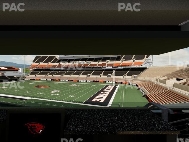 Reser Stadium - Section West Loge 6 Seat View