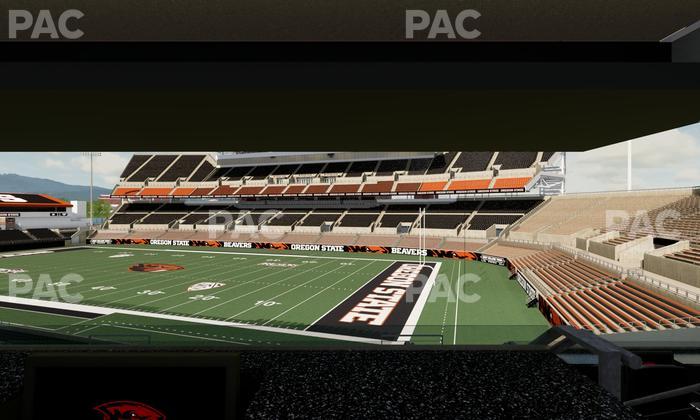 Reser Stadium - Section West Loge 6 Seat View