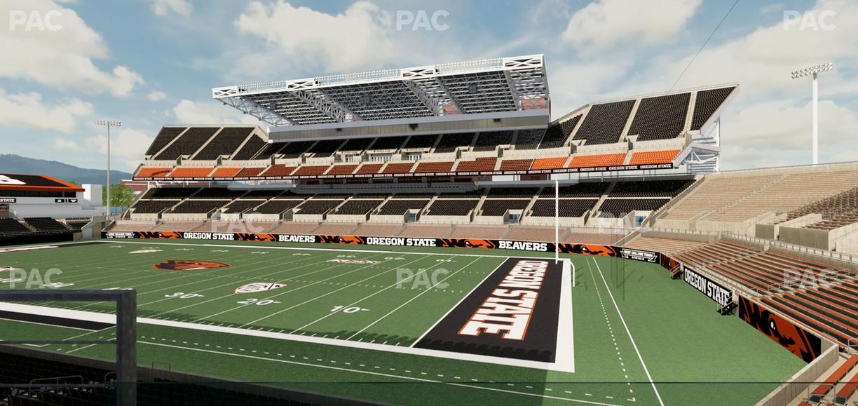 Reser Stadium - Section West Loge 7 Seat View