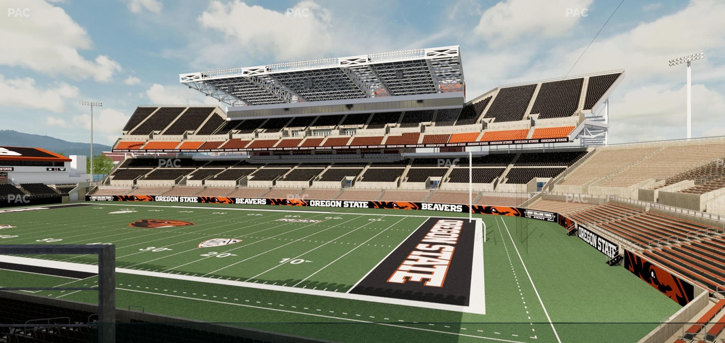 Reser Stadium - Section West Loge 7 Seat View