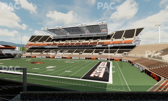 Reser Stadium - Section West Loge 7 Seat View