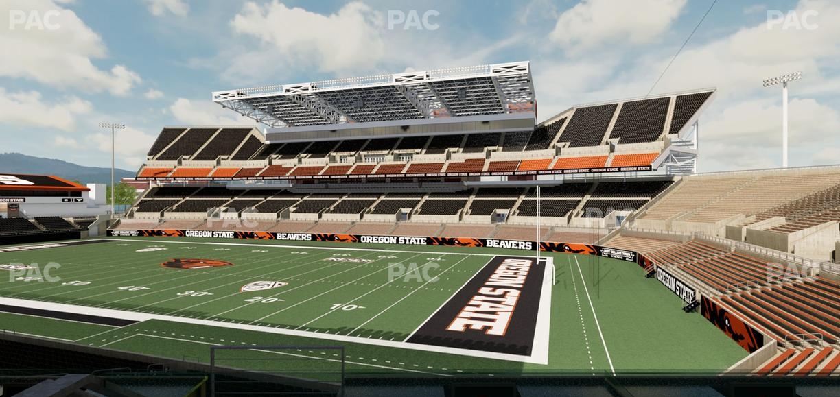Reser Stadium - Section West Loge 8 Seat View