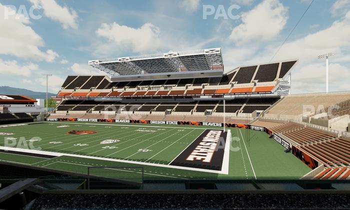 Reser Stadium - Section West Loge 8 Seat View