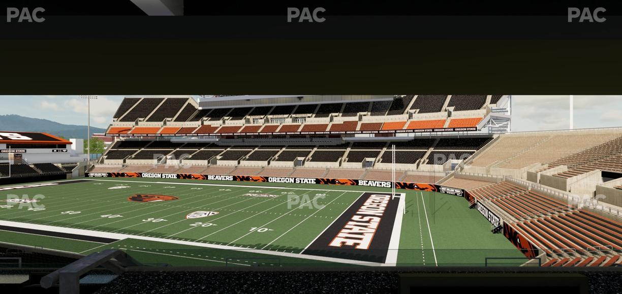 Reser Stadium - Section West Loge 9 Seat View