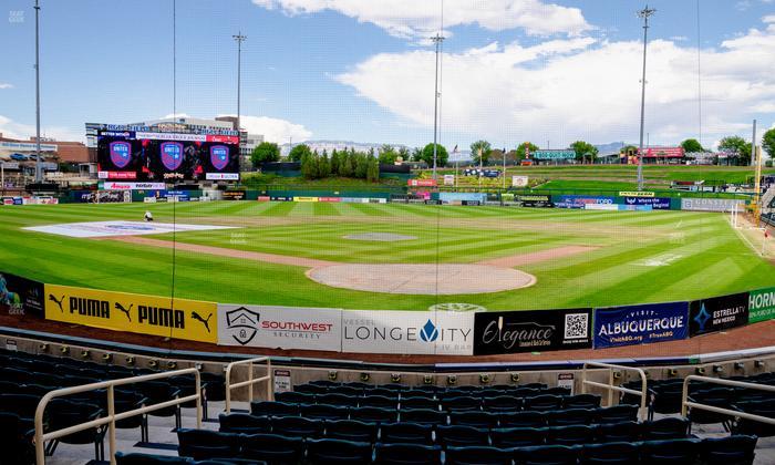 Rio Grande Credit Union Field at Isotopes Park - Section 101 Seat View