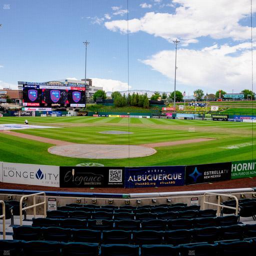 Rio Grande Credit Union Field at Isotopes Park - Section 102 Seat View