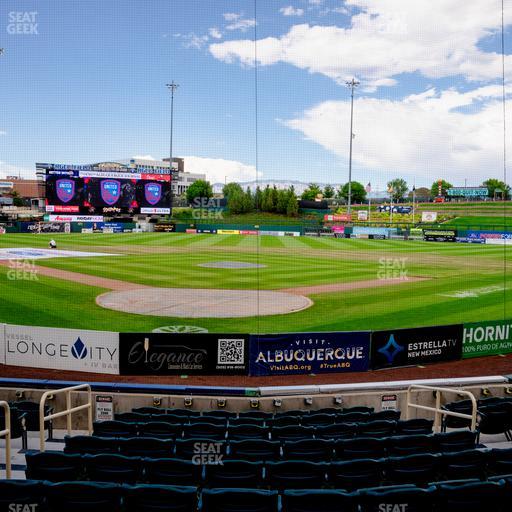 Rio Grande Credit Union Field at Isotopes Park - Section 102 Seat View