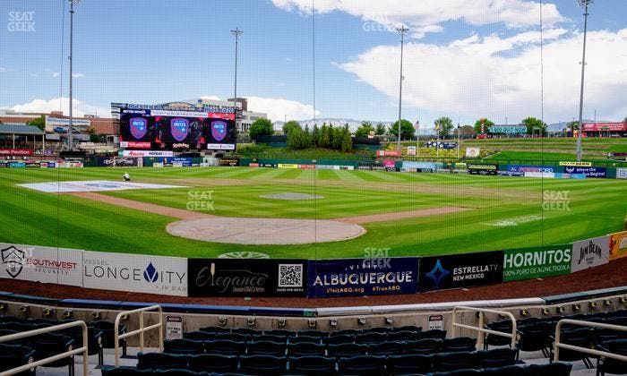 Rio Grande Credit Union Field at Isotopes Park - Section 102 Seat View