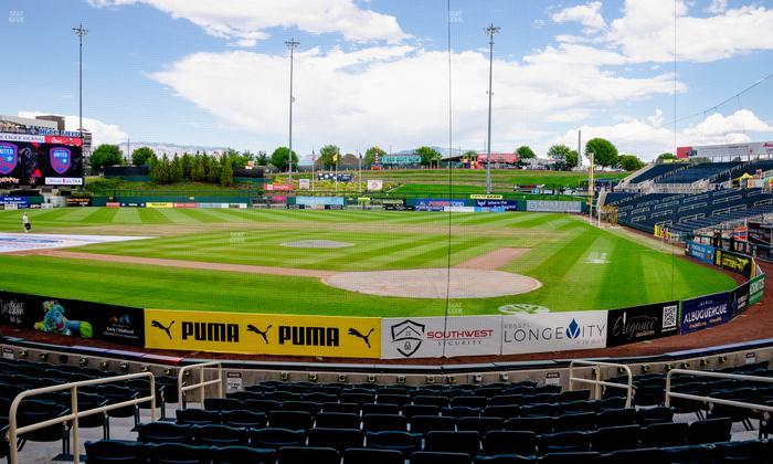 Rio Grande Credit Union Field at Isotopes Park - Section 103 Seat View