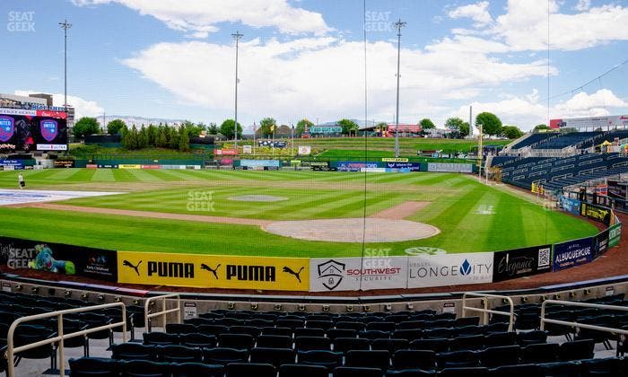 Rio Grande Credit Union Field at Isotopes Park - Section 103 Seat View