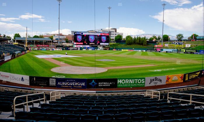 Rio Grande Credit Union Field at Isotopes Park - Section 104 Seat View