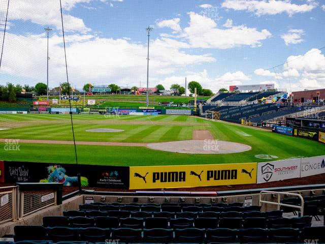 Rio Grande Credit Union Field at Isotopes Park - Section 105 Seat View