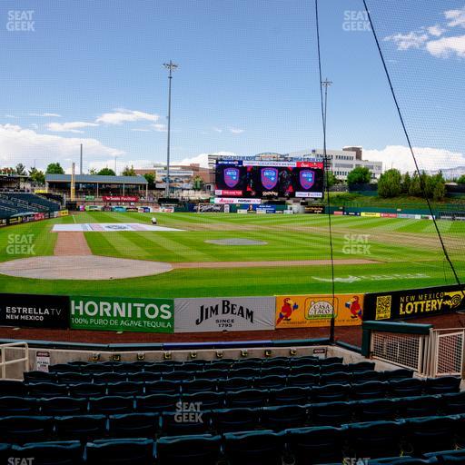 Rio Grande Credit Union Field at Isotopes Park - Section 106 Seat View