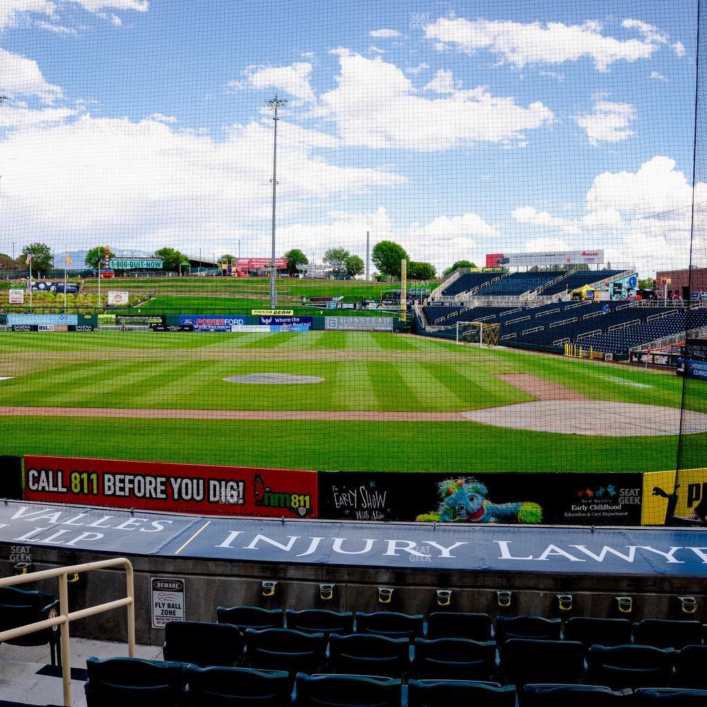 Rio Grande Credit Union Field at Isotopes Park - Section 107 Seat View