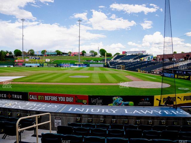 Rio Grande Credit Union Field at Isotopes Park - Section 107 Seat View