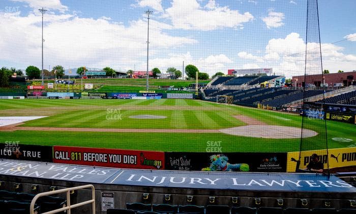 Rio Grande Credit Union Field at Isotopes Park - Section 107 Seat View