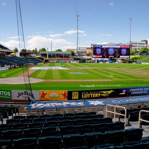 Rio Grande Credit Union Field at Isotopes Park - Section 108 Seat View