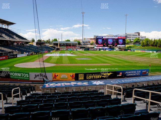 Rio Grande Credit Union Field at Isotopes Park - Section 108 Seat View