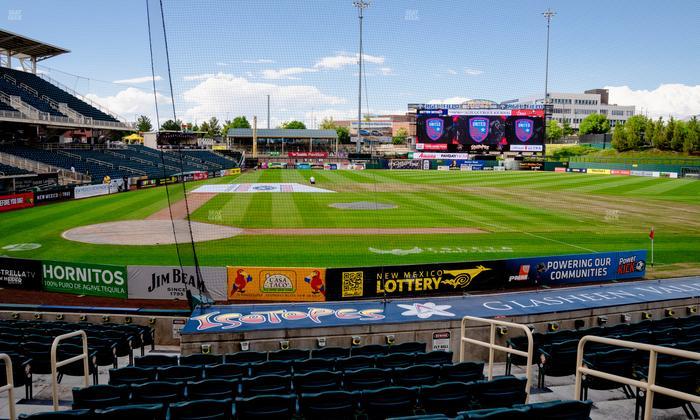 Rio Grande Credit Union Field at Isotopes Park - Section 108 Seat View