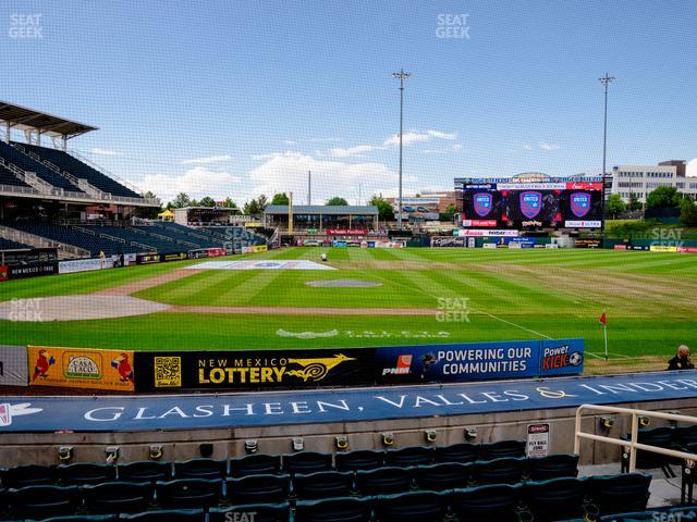 Rio Grande Credit Union Field at Isotopes Park - Section 110 Seat View