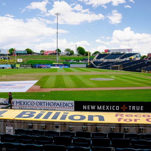 Rio Grande Credit Union Field at Isotopes Park - Section 111 Seat View