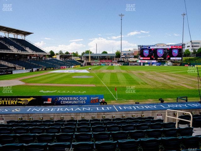 Rio Grande Credit Union Field at Isotopes Park - Section 112 Seat View