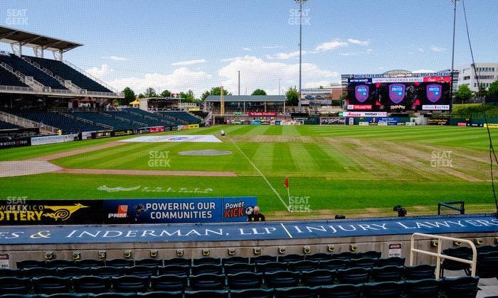 Rio Grande Credit Union Field at Isotopes Park - Section 112 Seat View