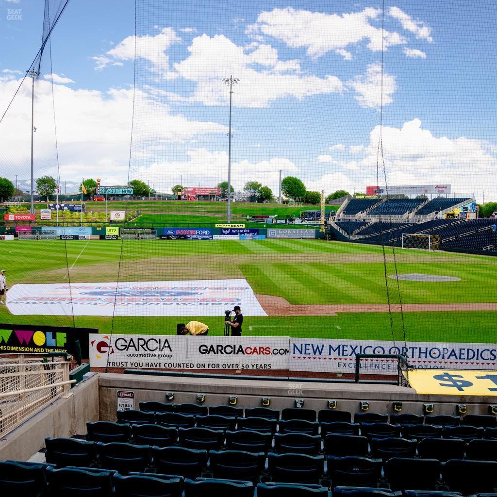 Rio Grande Credit Union Field at Isotopes Park - Section 113 Seat View