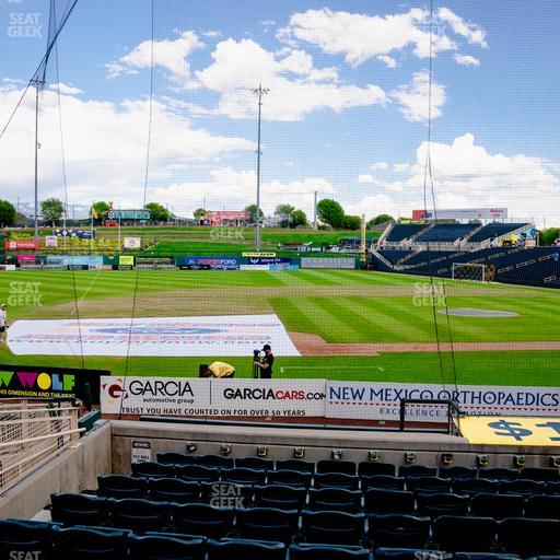 Rio Grande Credit Union Field at Isotopes Park - Section 113 Seat View