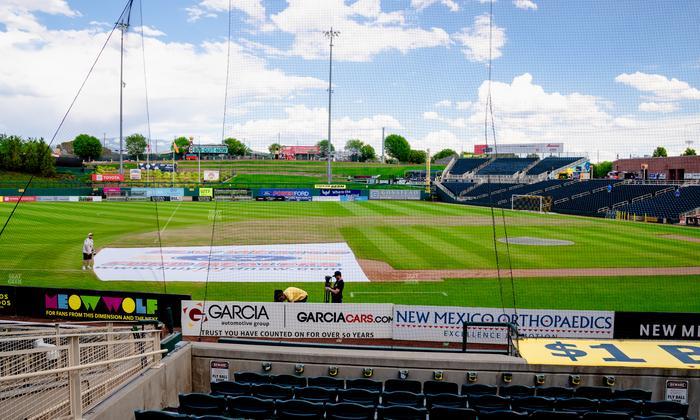 Rio Grande Credit Union Field at Isotopes Park - Section 113 Seat View