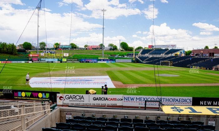 Rio Grande Credit Union Field at Isotopes Park - Section 113 Seat View