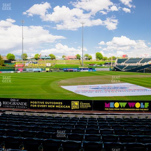 Rio Grande Credit Union Field at Isotopes Park - Section 115 Seat View