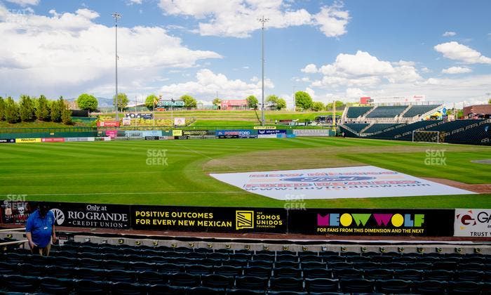 Rio Grande Credit Union Field at Isotopes Park - Section 115 Seat View