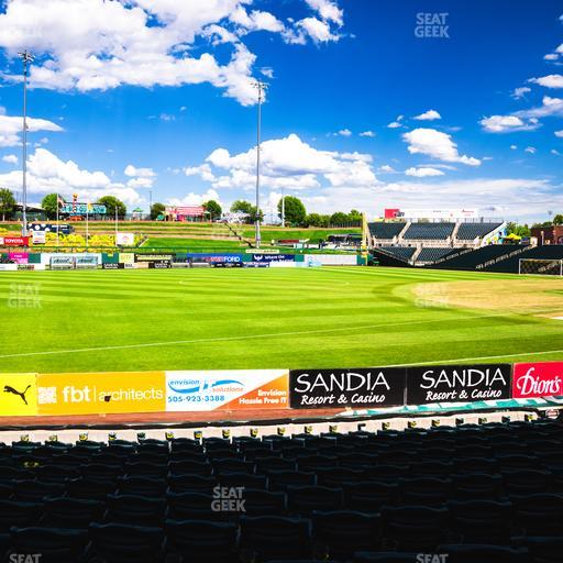 Rio Grande Credit Union Field at Isotopes Park - Section 119 Seat View