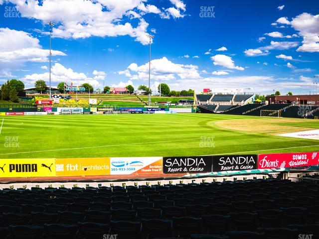 Rio Grande Credit Union Field at Isotopes Park - Section 119 Seat View