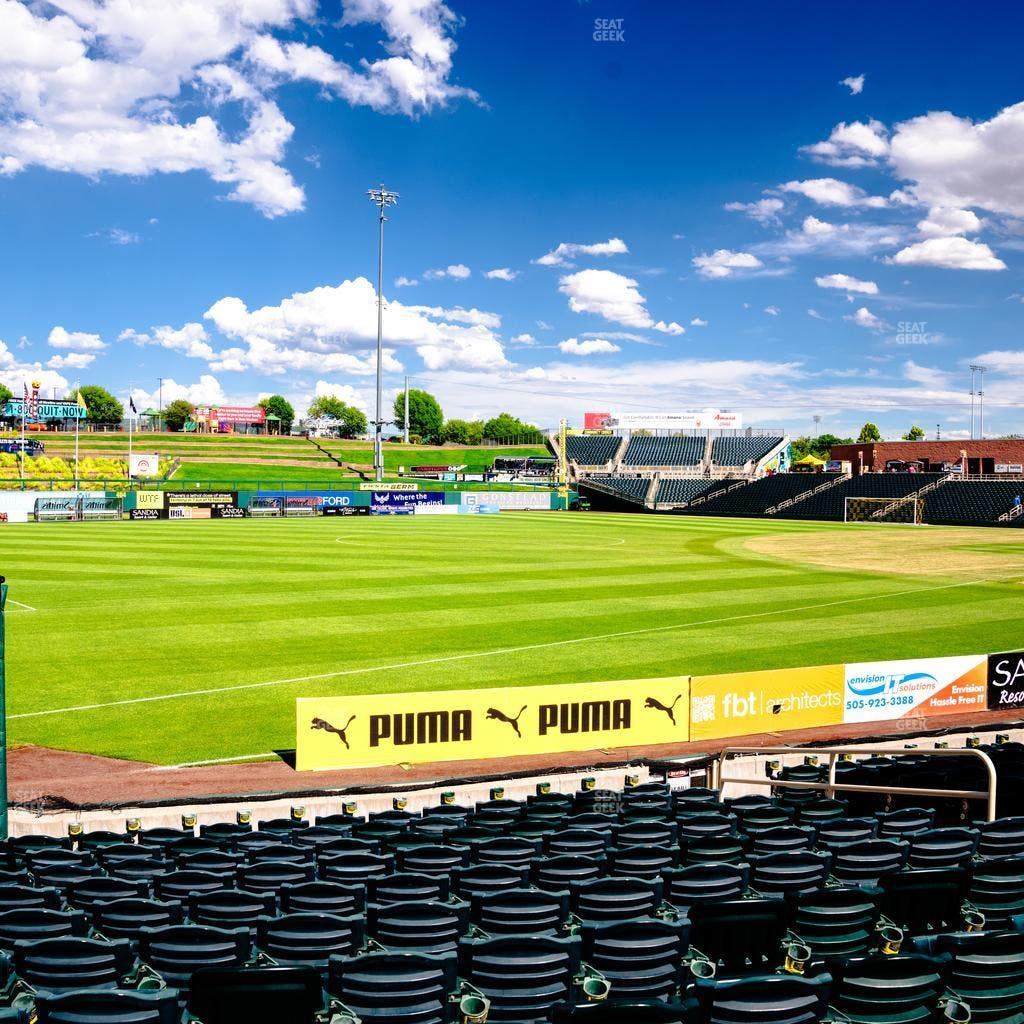 Rio Grande Credit Union Field at Isotopes Park - Section 121 Seat View
