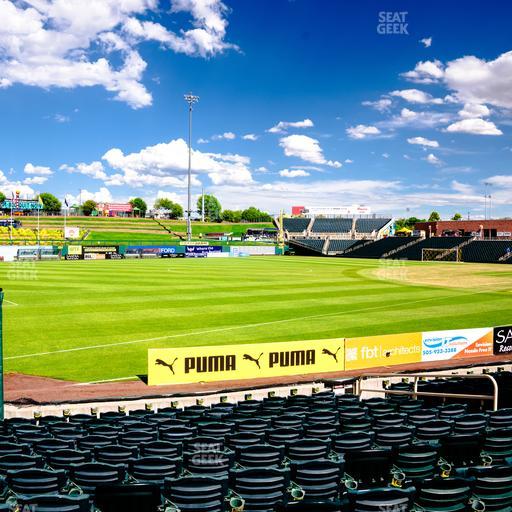 Rio Grande Credit Union Field at Isotopes Park - Section 121 Seat View